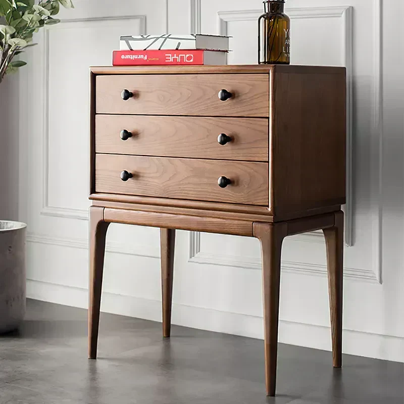Mid Century Modern Chest Cabinet with Storage